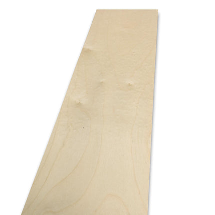 Ahorn (riegel) Furnier | 18 Blätter | 115x16 cm